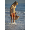 Alain Elastic Waist Organic Shorts, Argile - Shorts - 4