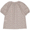 Women's Cecile Pleated Sleeve Blouse, Dalia Violine - Blouses - 3