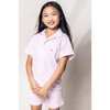 Classic Short Set, Pink Gingham with Flamingo - Pajamas - 2