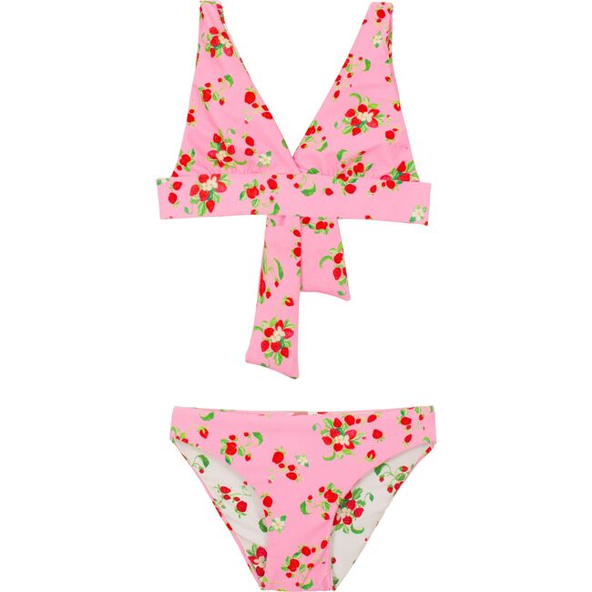 Strawberry Aliie Reversible Halter Bikini - Two Pieces - 1