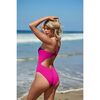 Women's Pink Lady Grace One Piece  Swimsuit - Two Pieces - 5