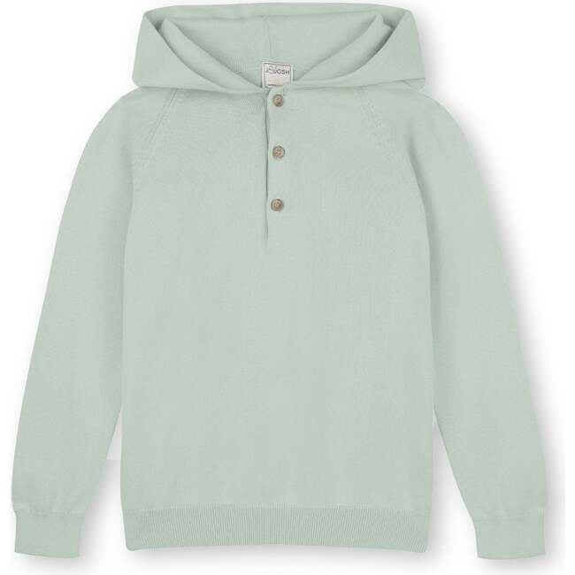 Hoodie, Pale Green - Sweaters - 1