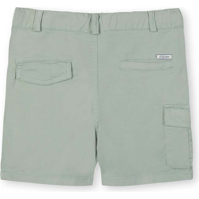 Cargo Shorts, Gray Green - Shorts - 5