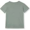 Linen Cotton T-Shirt, Gray Green - T-Shirts - 5