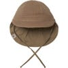 Safari Muslin 2-In-1 Reversible Sun Hat, Nougat - Hats - 1 - thumbnail