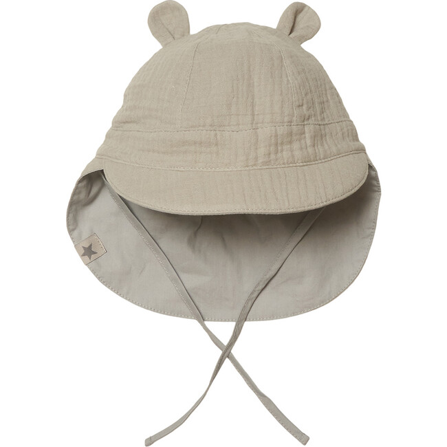 Safari Muslin 2-In-1 Reversible Sun Hat With Ears, Sky