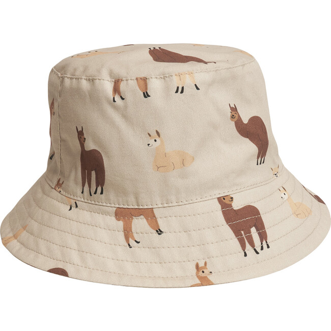Festival Print Hat, Snow White And Alpaca