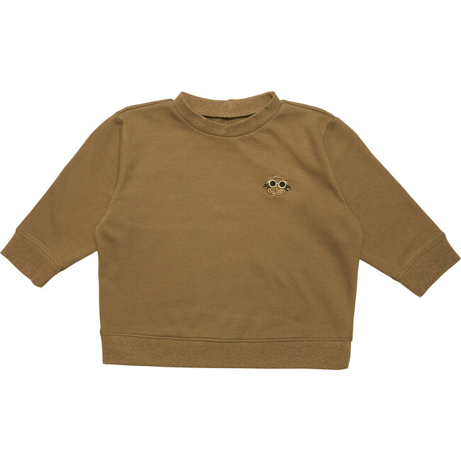 Embroidered Long  Sleeve T-Shirt, Mole