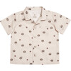 Button-Up Summer Print Shirt, Dream Lions - Shirts - 1 - thumbnail