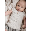 Handmade Alpaca Baby Vest, Off-White - Vests - 2