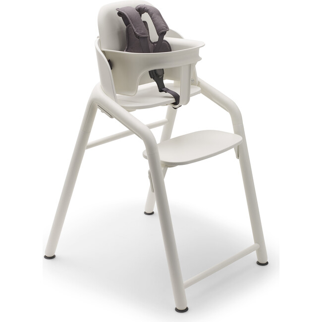 Giraffe High Chair, White - Highchairs - 2