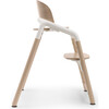 Giraffe High Chair, Neutral Wood/White - Highchairs - 8