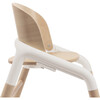 Giraffe High Chair, Neutral Wood/White - Highchairs - 9