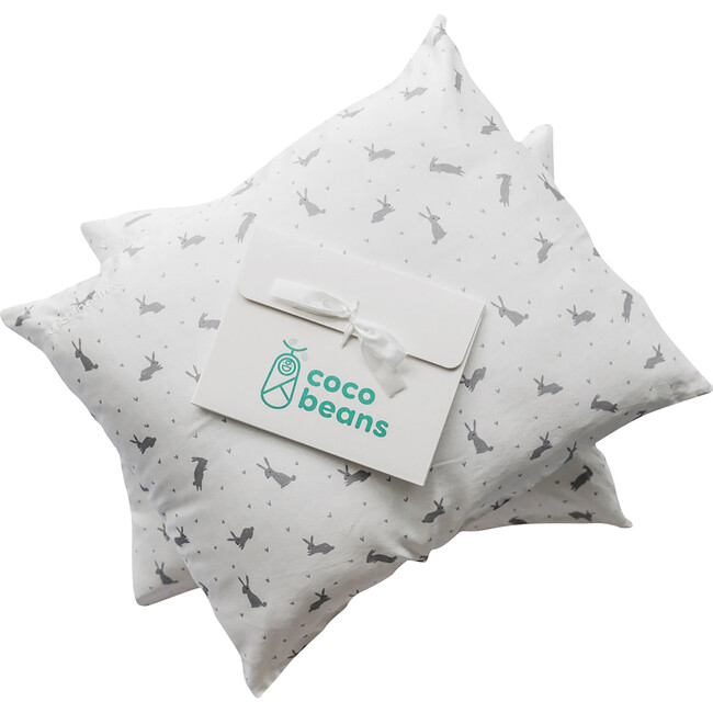 Silk Pillowcase, Happy Bunnies