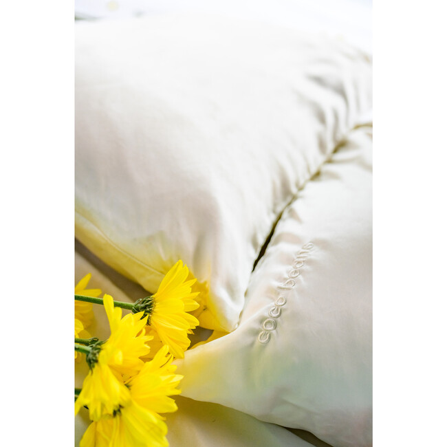 Silk Pillowcase, White - Sheets - 7