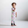 Watercolors Bamboo Convertible Romper, White - Rompers - 2