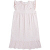 Star & Crown Organic Cotton Nightgown, Pink - Nightgowns - 1 - thumbnail