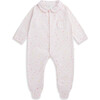 Star & Crown Organic Cotton Sleepsuit, Pink - Footie Pajamas - 1 - thumbnail