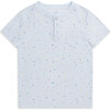 Star & Crown Organic Cotton Short Pyjama, Child, Blue - Pajamas - 3 - thumbnail