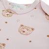 Bear Print Organic Cotton 2 Piece Set, Pink - Mixed Apparel Set - 2