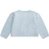 Cashmere Lurex Cardigan, Pale Blue - Cardigans - 2