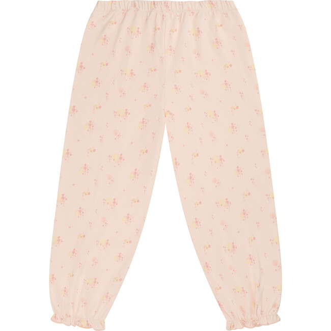 Pom Pom Organic Cotton Pyjama, Pink - Pajamas - 3