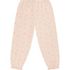 Pom Pom Organic Cotton Pyjama, Pink - Pajamas - 3 - thumbnail