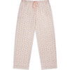 Love Heart Woven Pyjamas, Adult, Pink - Pajamas - 4 - thumbnail