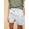 Swim Trunks, Blue Green Coral - Swim Trunks - 2