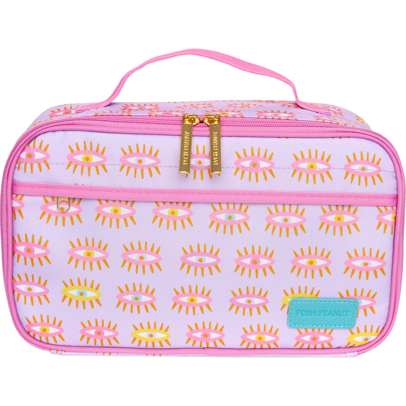 Cleo Lunch Bag, Purple - Bags - 1