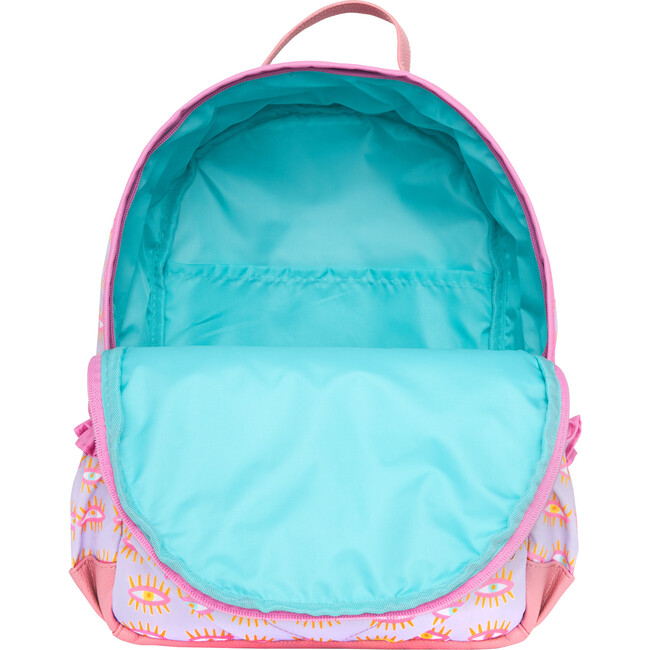 Cleo Ruffled Backpack, Purple - Bags - 4