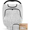 WARMZY Baby Car Seat Cover, Herringbone - Car Seat Accessories - 1 - thumbnail