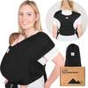 D-Lite Wrap Carrier, Trendy Black - Carriers - 1 - thumbnail
