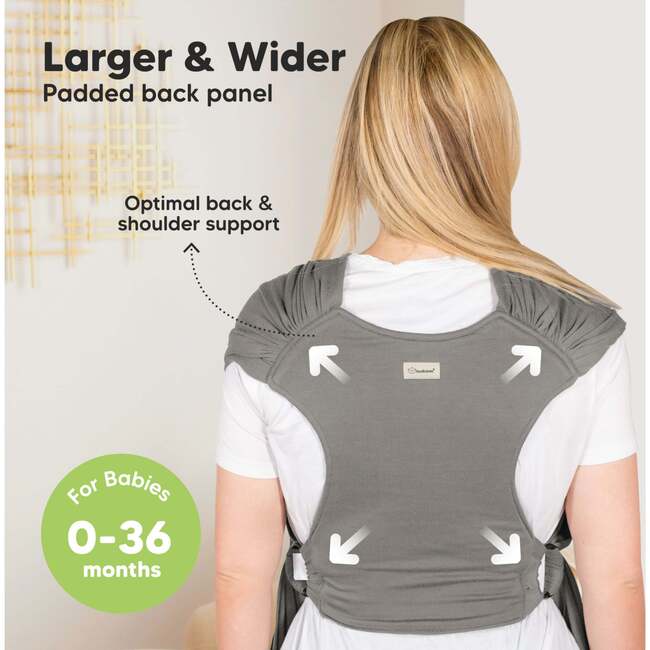 D-Lite Wrap Carrier, Graphite - Carriers - 2