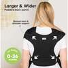 D-Lite Wrap Carrier, Trendy Black - Carriers - 2