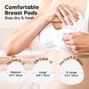 Women's Contour Organic Nursing Pads, Soft White - Breastfeeding Support - 4