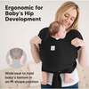 D-Lite Wrap Carrier, Trendy Black - Carriers - 4