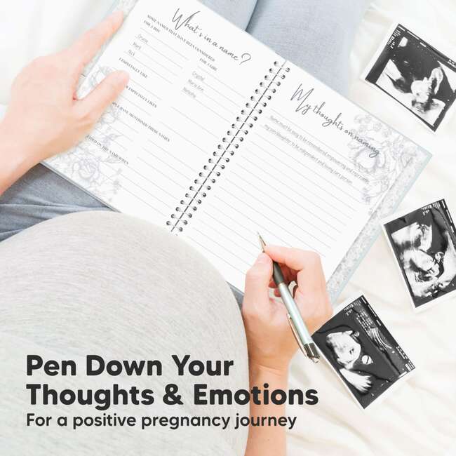Blossom Pregnancy Journal, Frost - Art - 5