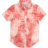 Day Party Shirt, coral pineapples - Shirts - 1 - thumbnail