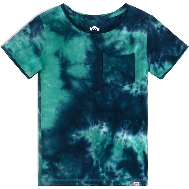 Concert Tee, ocean tie dye