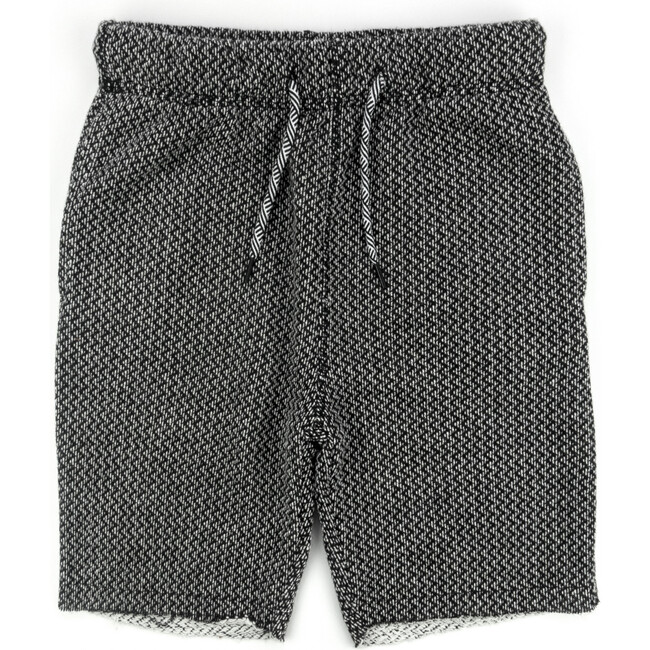 Camp Shorts, black zigzag