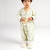 Sunshine Long Sleeve Checkerboard Overalls, Sage - Overalls - 3