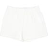 Liam Seersucker Elastic Waist Shorts, Watch Hill White - Shorts - 1 - thumbnail