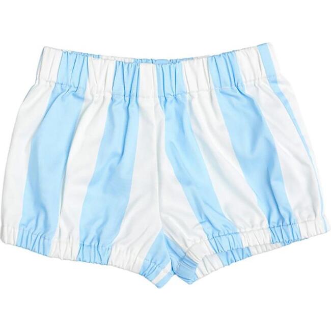Somers Elastic Waist And Thigh Shorties, Spinnaker Stripe