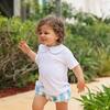 Somers Elastic Waist And Thigh Shorties, Spinnaker Stripe - Bloomers - 2