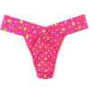 SUPIMA® Cotton Printed Original Rise Thong, Heidi - Underwear - 1 - thumbnail
