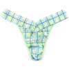 Printed Daily Lace Original Rise Thong, Hazy Morning - Underwear - 1 - thumbnail