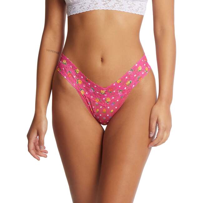 SUPIMA® Cotton Printed Original Rise Thong, Heidi - Underwear - 2