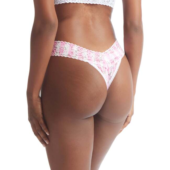 Printed Daily Lace Original Rise Thong, Wanderlust - Underwear - 3