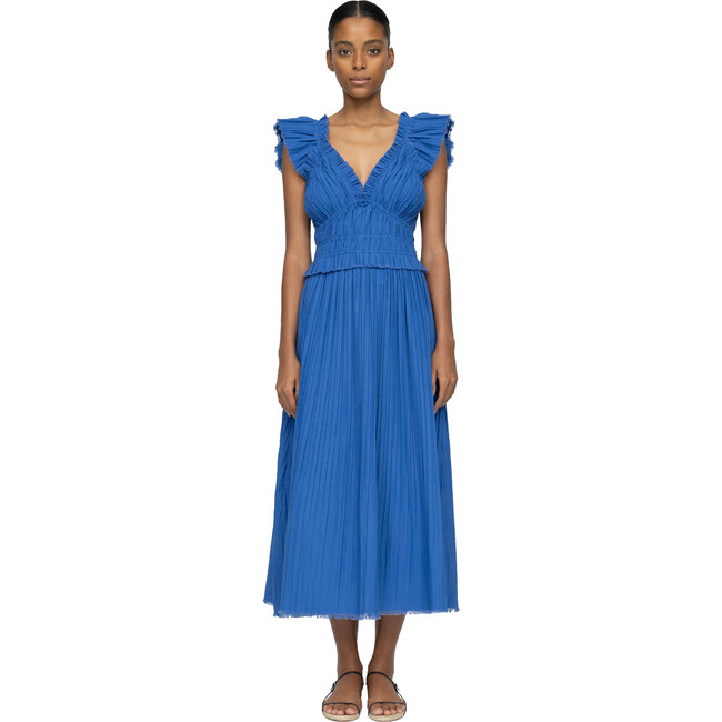 Women's Greir V-Neck Dress, Blue